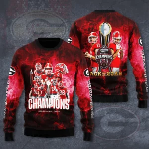 The best Georgia Bulldogs 3D sweatshirt 03