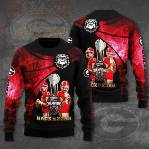 The best Georgia Bulldogs 3D sweatshirt 05