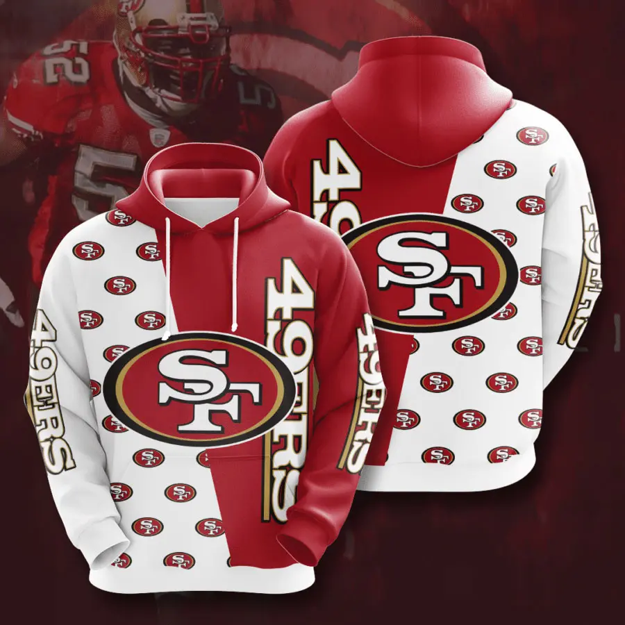 The best San Francisco 49ers 3D Hoodie 012