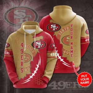 The best San Francisco 49ers 3D Hoodie 04