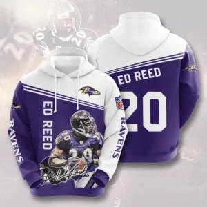 The best selling Baltimore Ravens 3D hoodie 04