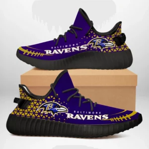 The best selling Baltimore Ravens designer shoes 08