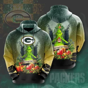 The best selling Green Bay Packers 3D hoodie 02