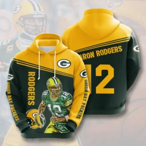 The best selling Green Bay Packers 3D hoodie 03