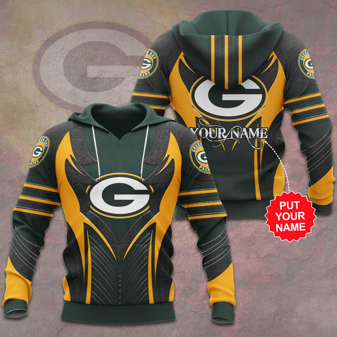 The best selling Green Bay Packers 3D hoodie 09