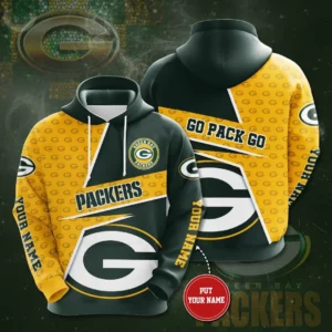The best selling Green Bay Packers 3D hoodie 10