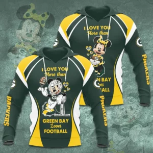 The best selling Green Bay Packers 3D hoodie 11