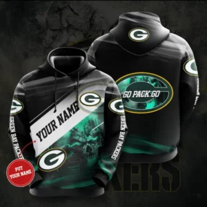 The best selling Green Bay Packers 3D hoodie 15