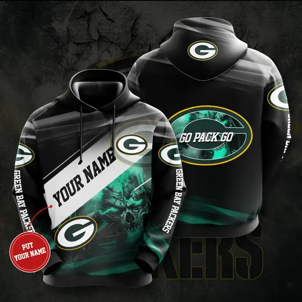 The best selling Green Bay Packers 3D hoodie 15