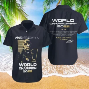 The best selling Max Verstappen 2022 Hawaiian Shirt 02