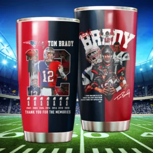 Tom Brady Tumbler Cup