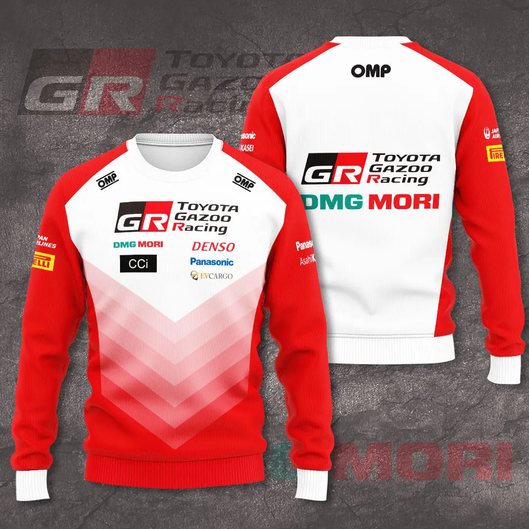 Toyota Gazoo Racing 3D Clothing Sweatshirt NCRTGR003