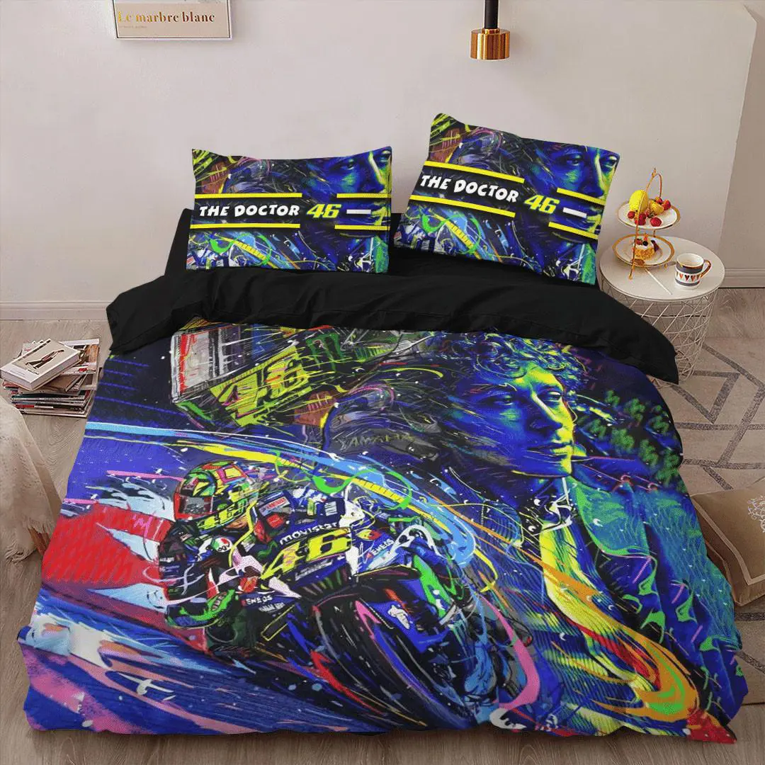 VR46 Abstract luxury bedding set XXLTEE231023S9
