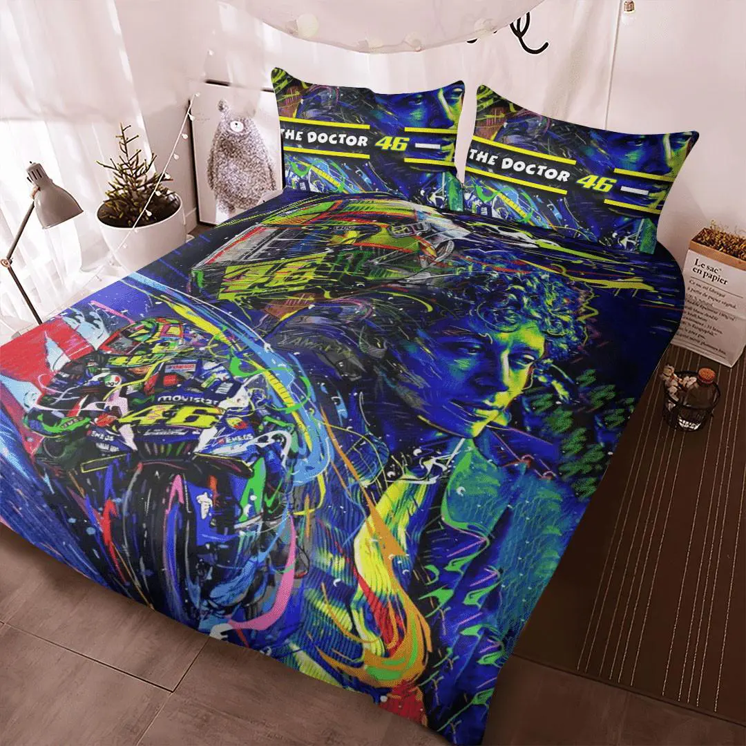 VR46 Abstract luxury bedding set XXLTEE231023S9 img