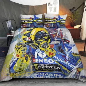 VR46 Pop Art luxury bedding set XXLTEE231023S10