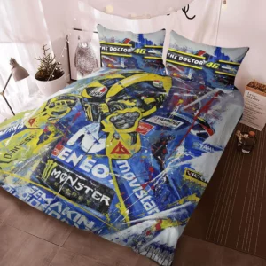 VR46 Pop Art luxury bedding set XXLTEE231023S10 img