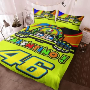 VR46 Valentino Rossi luxury bedding set XXLTEE231023S3 img