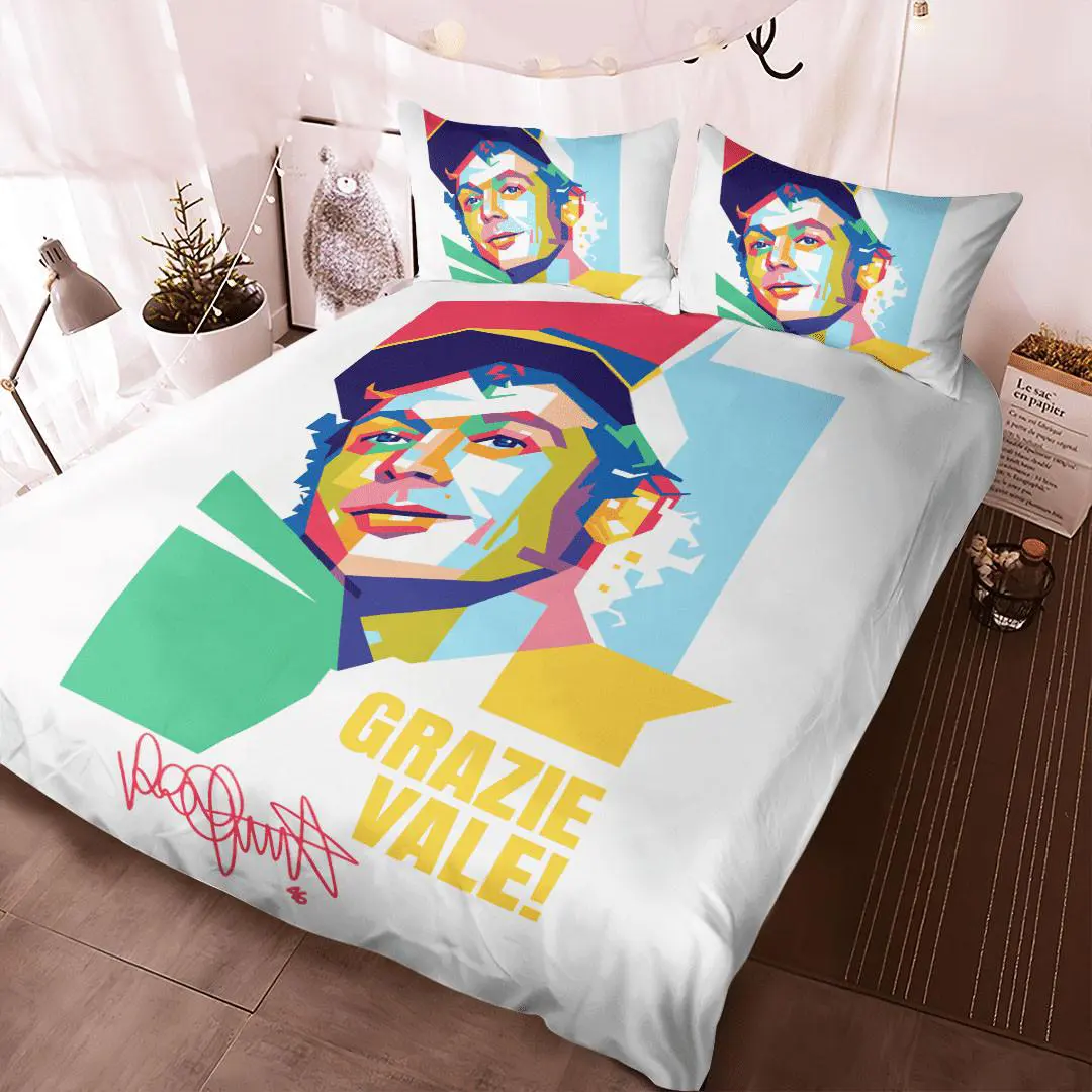 VR46 Valentino Rossi luxury bedding set XXLTEE231023S4 img