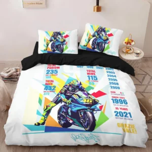 VR46 World Championship luxury bedding set XXLTEE231023S13