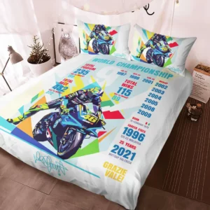 VR46 World Championship luxury bedding set XXLTEE231023S13 img