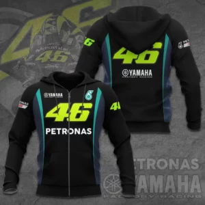 Valentino Rossi Petronas VR46 3D zip up Hoodie