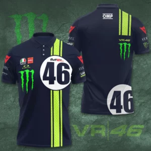 Valentino Rossi VR46 3D Polo shirt