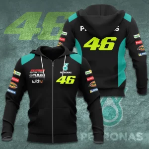 Valentino Rossi VR46 Petronas 3D Zip Hoodie