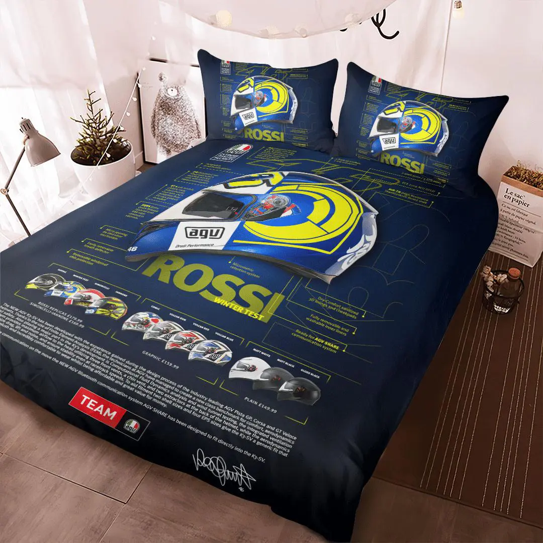 Valentino Rossi VR46 luxury bedding set XXLTEE231023S2 img