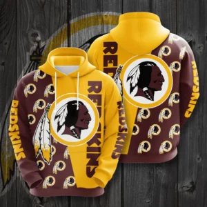 Washington Redskins 3D Hoodie 06