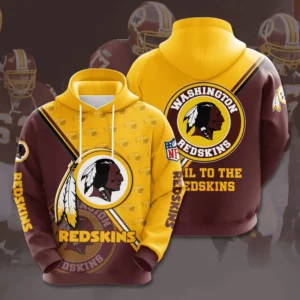 Washington Redskins 3D Hoodie 07