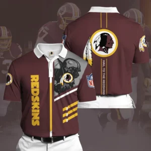 Washington Redskins 3D Polo 02