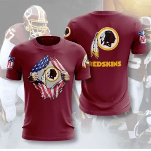 Washington Redskins 3D T shirt 02