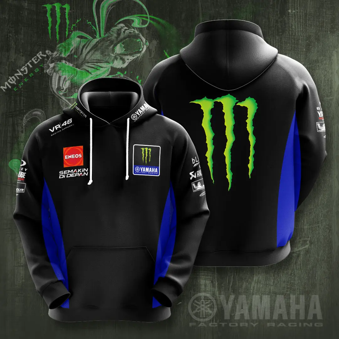 Yamaha Factory Racing 3D Apparels S1 Hoodie