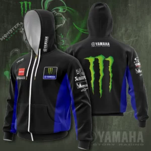Yamaha Factory Racing 3D Apparels S1 Zip Hoodie