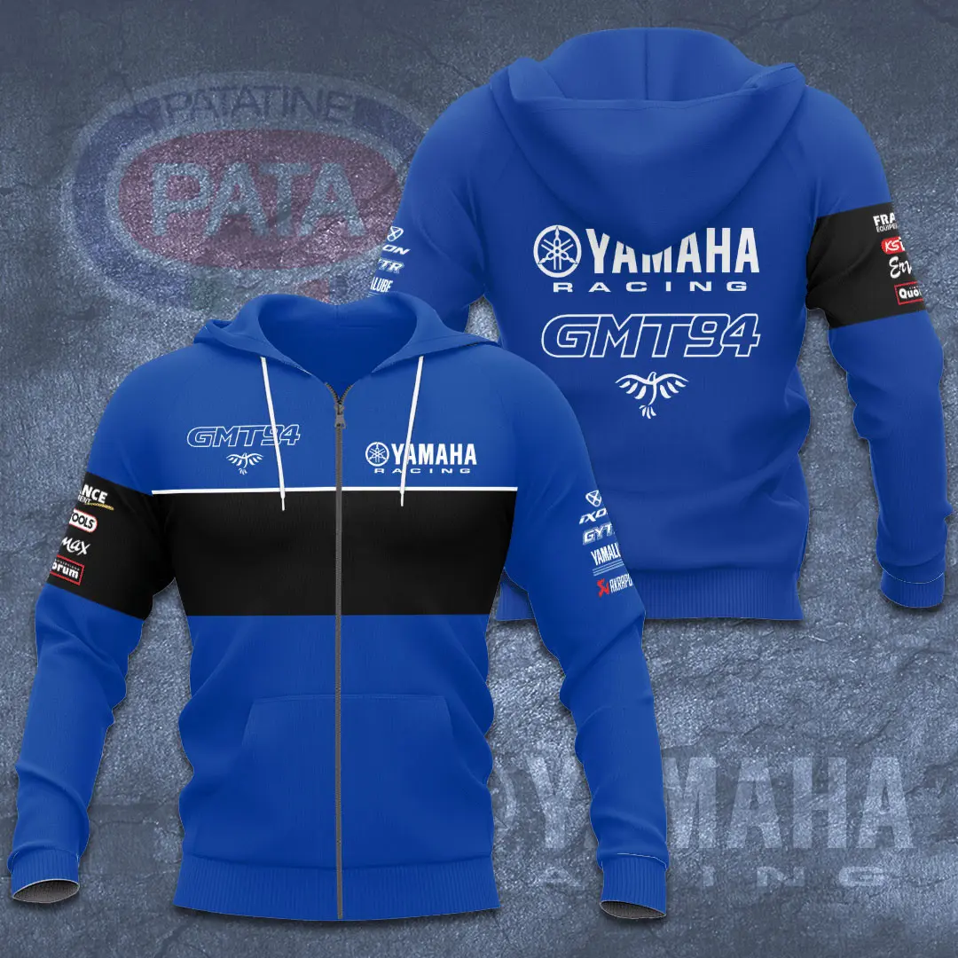 Yamaha Factory Racing 3D Apparels S3 Zip Hoodie