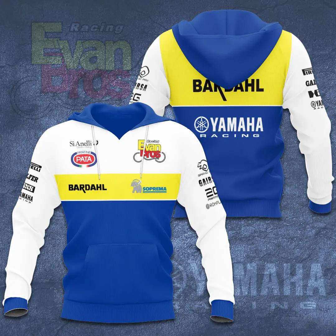 Yamaha Factory Racing 3D Apparels S5 Hoodie