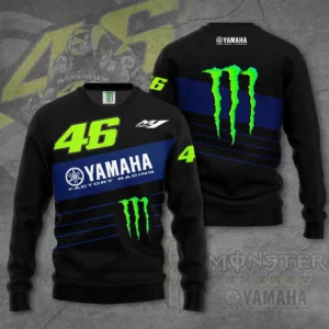 Yamaha Monster x Valentino Rossi VR46 3D Sweatshirt